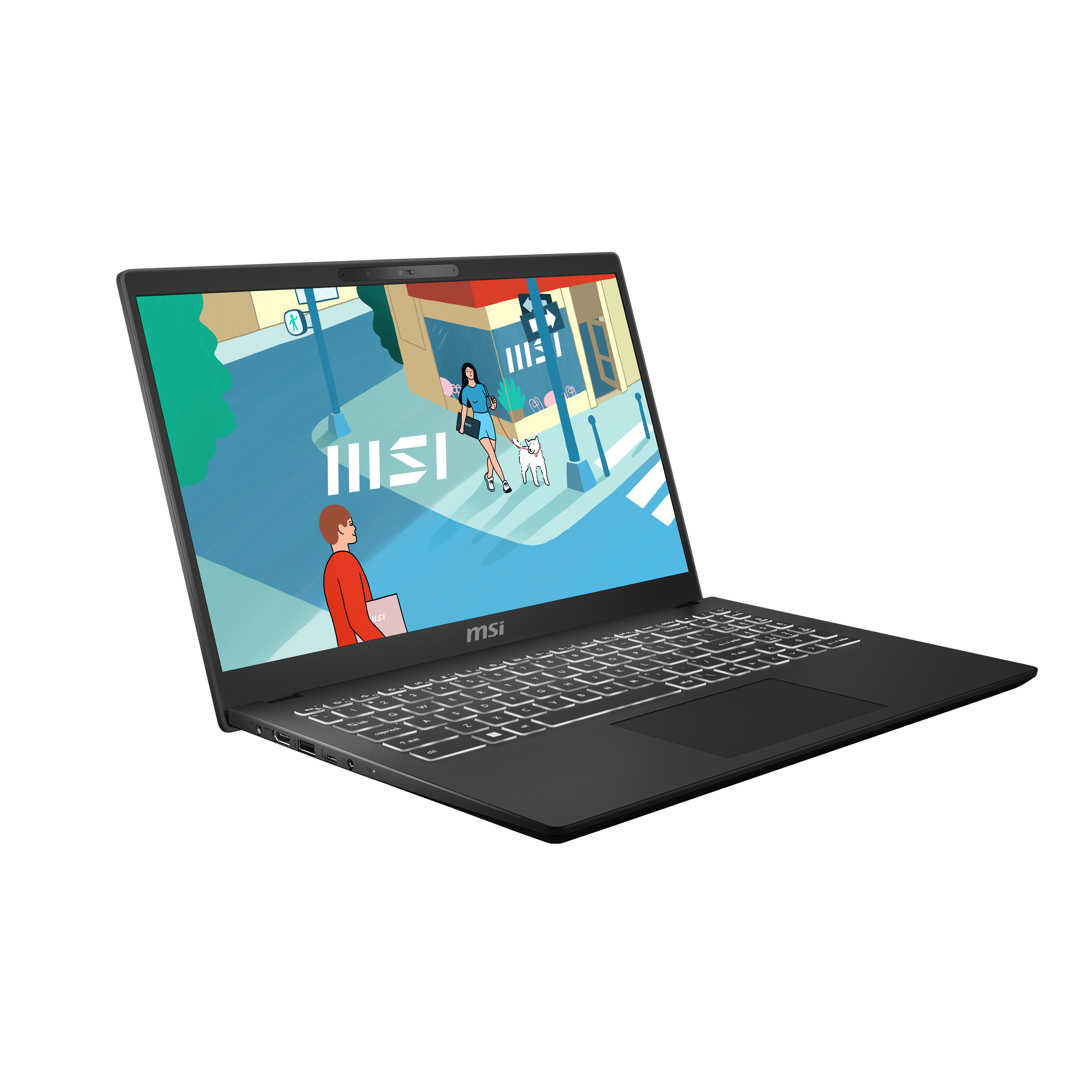 Bekijk afbeelding 2 van MSI 15,6 inch: Intel Core i7-13700H, 16GB DDR4, 1TB SSD, Backlight KB White, W11P